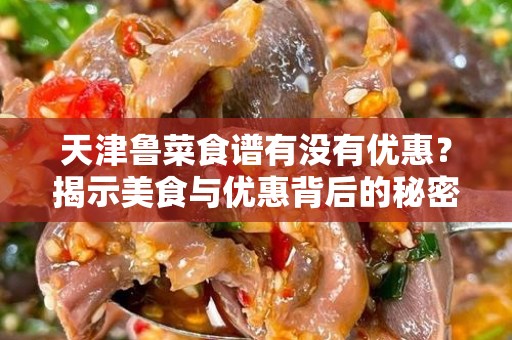 天津鲁菜食谱有没有优惠？揭示美食与优惠背后的秘密