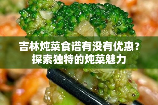 吉林炖菜食谱有没有优惠？探索独特的炖菜魅力