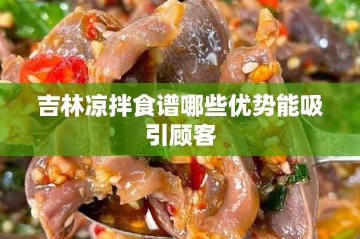 吉林凉拌食谱哪些优势能吸引顾客