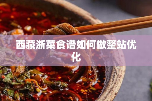 西藏浙菜食谱如何做整站优化