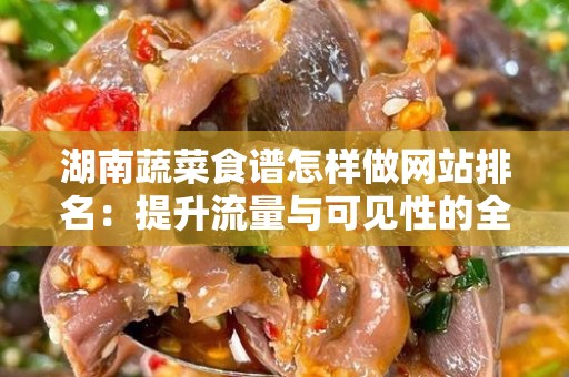 湖南蔬菜食谱怎样做网站排名：提升流量与可见性的全面指南