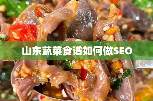 山东蔬菜食谱如何做SEO