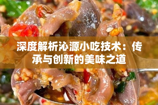 深度解析沁源小吃技术：传承与创新的美味之道