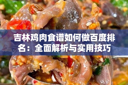 吉林鸡肉食谱如何做百度排名：全面解析与实用技巧