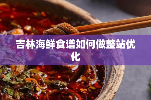 吉林海鲜食谱如何做整站优化