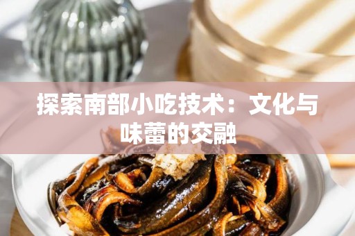 探索南部小吃技术：文化与味蕾的交融