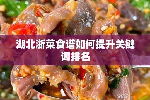 湖北浙菜食谱如何提升关键词排名