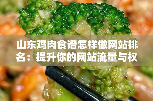 山东鸡肉食谱怎样做网站排名：提升你的网站流量与权威