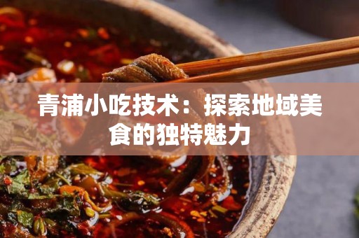 青浦小吃技术：探索地域美食的独特魅力