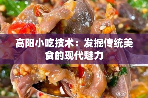 高阳小吃技术：发掘传统美食的现代魅力