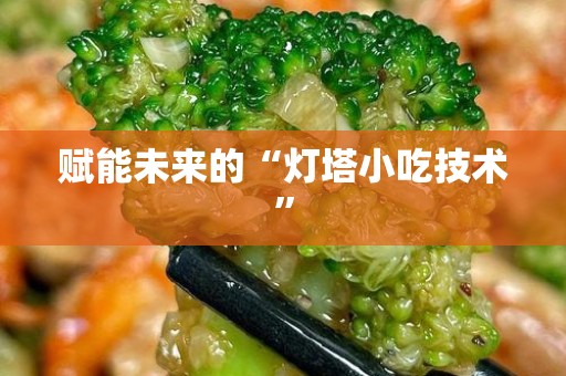 赋能未来的“灯塔小吃技术”