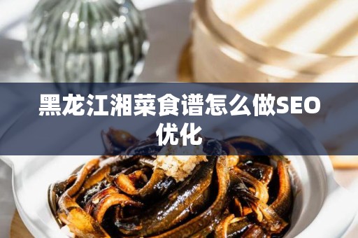 黑龙江湘菜食谱怎么做SEO优化