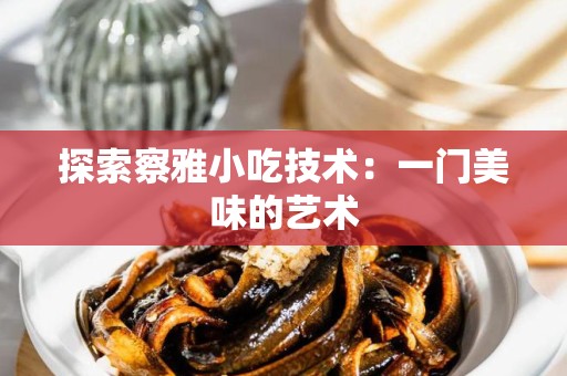 探索察雅小吃技术：一门美味的艺术