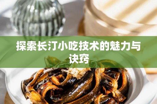 探索长汀小吃技术的魅力与诀窍