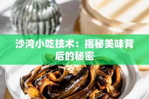 沙湾小吃技术：揭秘美味背后的秘密