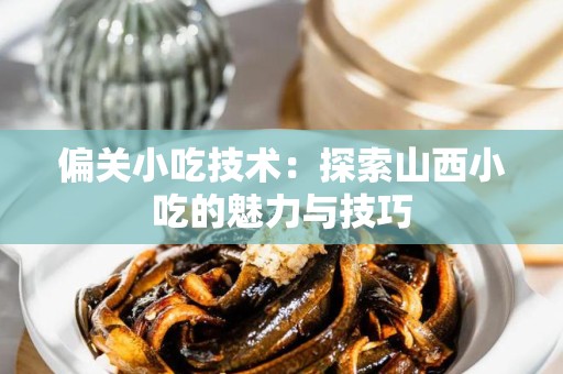 偏关小吃技术：探索山西小吃的魅力与技巧