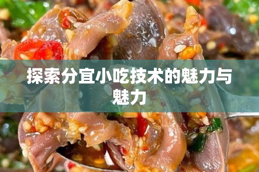 探索分宜小吃技术的魅力与魅力
