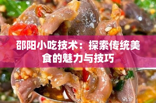邵阳小吃技术：探索传统美食的魅力与技巧
