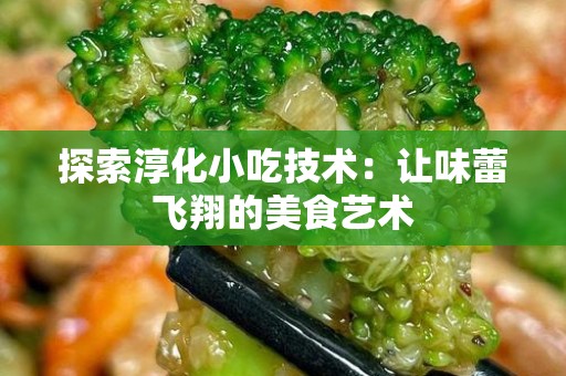 探索淳化小吃技术：让味蕾飞翔的美食艺术