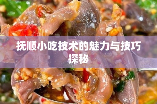 抚顺小吃技术的魅力与技巧探秘