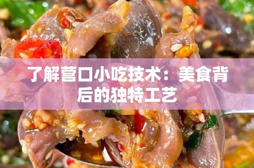 了解营口小吃技术：美食背后的独特工艺