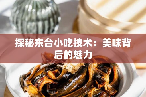 探秘东台小吃技术：美味背后的魅力