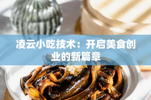 凌云小吃技术：开启美食创业的新篇章
