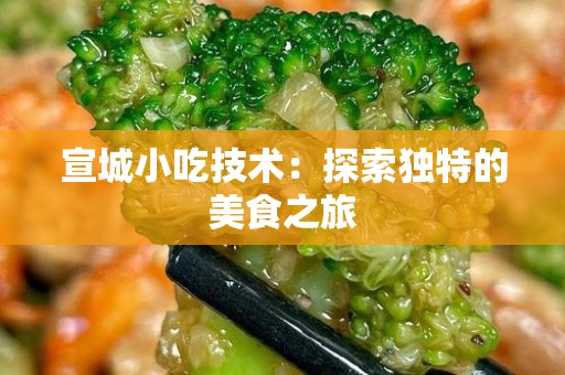 宣城小吃技术：探索独特的美食之旅