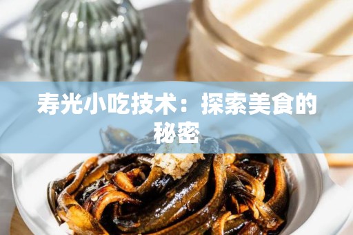 寿光小吃技术：探索美食的秘密