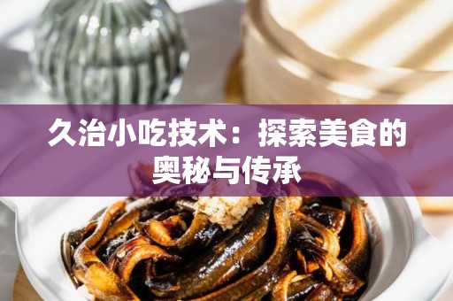 久治小吃技术：探索美食的奥秘与传承