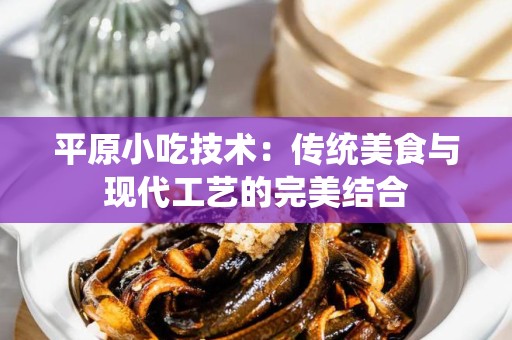 平原小吃技术：传统美食与现代工艺的完美结合