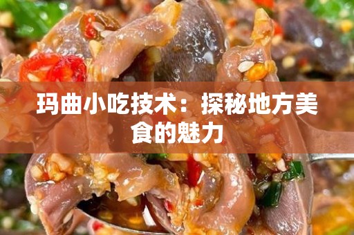 玛曲小吃技术：探秘地方美食的魅力