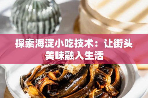 探索海淀小吃技术：让街头美味融入生活