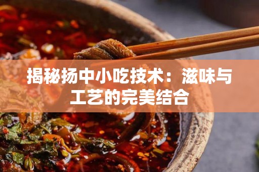 揭秘扬中小吃技术：滋味与工艺的完美结合