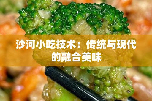 沙河小吃技术：传统与现代的融合美味
