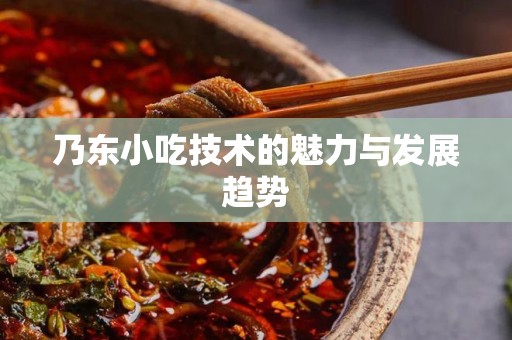 乃东小吃技术的魅力与发展趋势