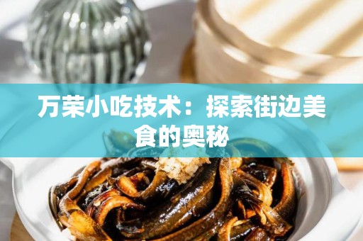 万荣小吃技术：探索街边美食的奥秘
