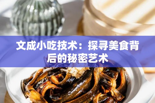 文成小吃技术：探寻美食背后的秘密艺术