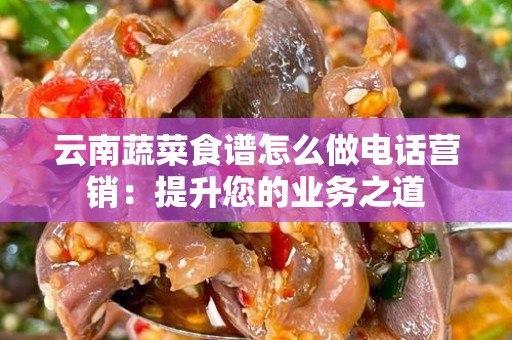 云南蔬菜食谱怎么做电话营销：提升您的业务之道