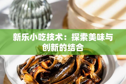 新乐小吃技术：探索美味与创新的结合