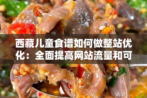 西藏儿童食谱如何做整站优化：全面提高网站流量和可见性
