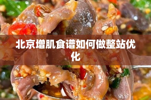 北京增肌食谱如何做整站优化