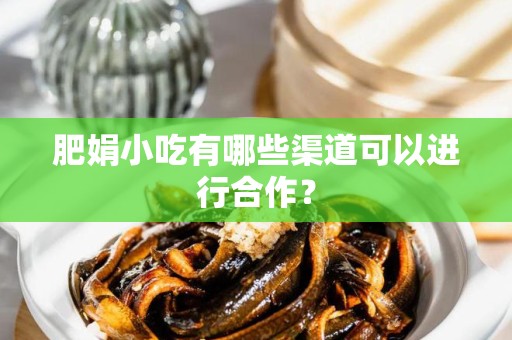 肥娟小吃有哪些渠道可以进行合作？