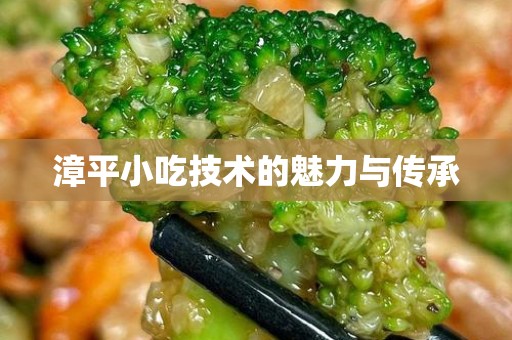 漳平小吃技术的魅力与传承