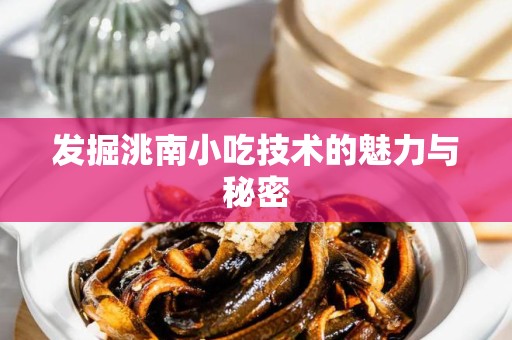 发掘洮南小吃技术的魅力与秘密