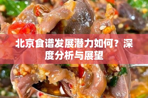 北京食谱发展潜力如何？深度分析与展望