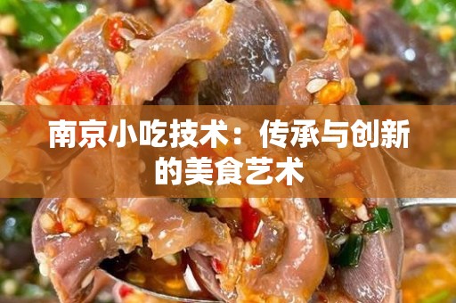 南京小吃技术：传承与创新的美食艺术