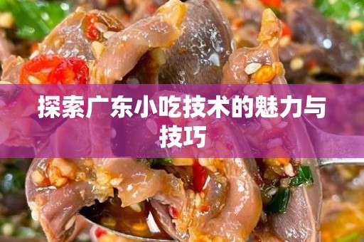 探索广东小吃技术的魅力与技巧
