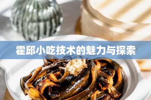 霍邱小吃技术的魅力与探索