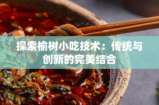 探索榆树小吃技术：传统与创新的完美结合
